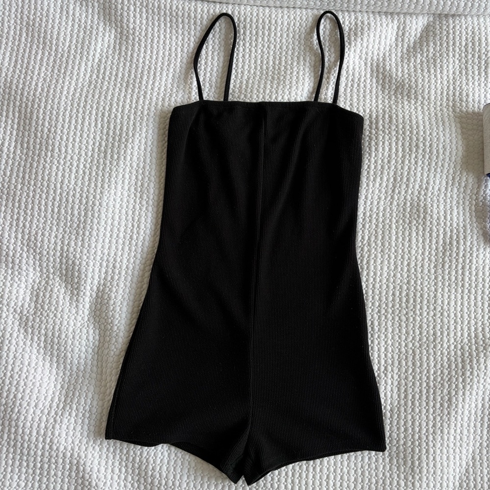 Ribbed Romper